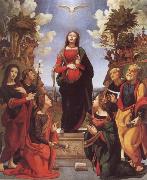 Piero di Cosimo Immaculate Conception and Six Saints oil painting